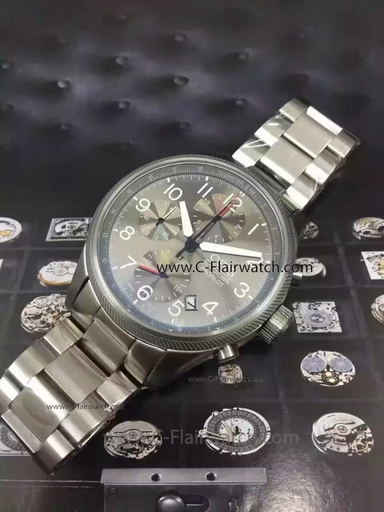 Replica ORIS BIG CROWN PROPILOT Stainless Steel Watch